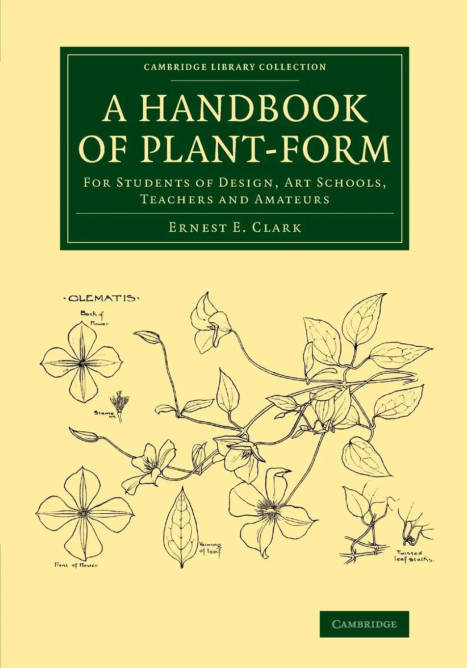 Cover: 9781108070065 | A Handbook of Plant-Form | Ernest E. Clark | Taschenbuch | Englisch