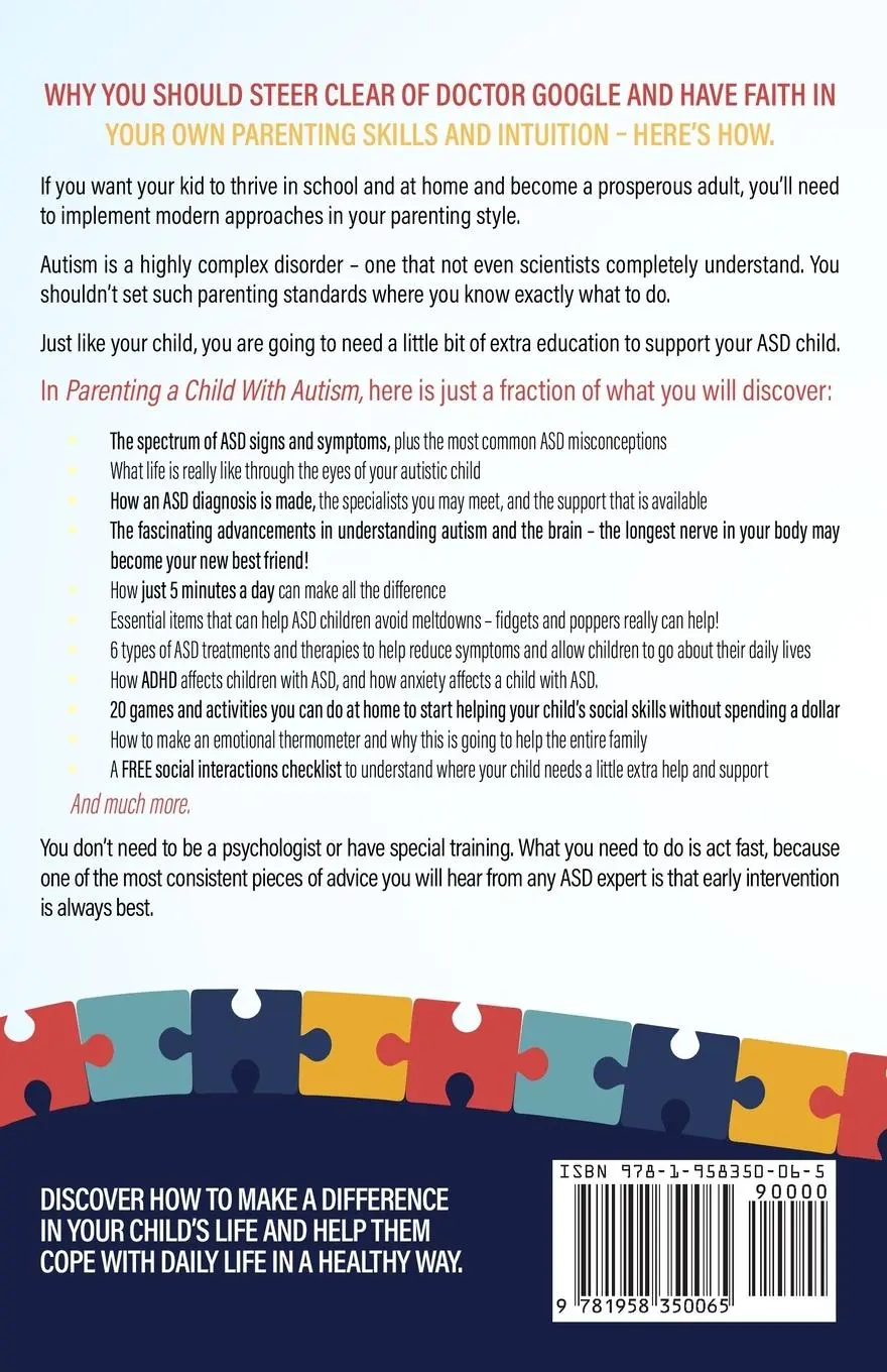 Rückseite: 9781958350065 | Parenting a Child with Autism | Richard Bass | Taschenbuch | Englisch