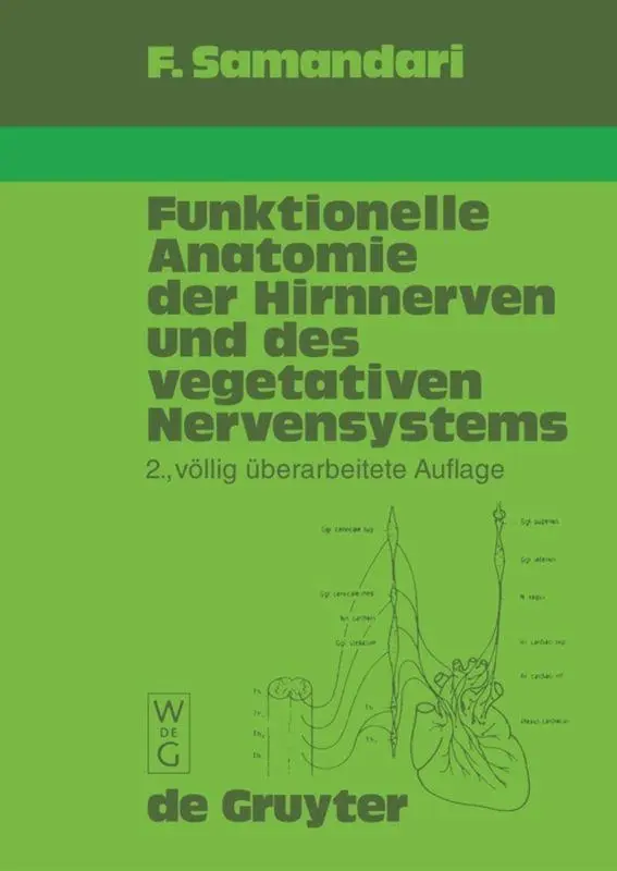 Cover: 9783110130065 | Funktionelle Anatomie der Hirnnerven und des vegetativen...