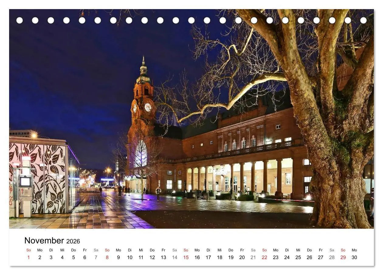 Bild: 9783516060065 | Highlights von Wiesbaden (Tischkalender 2026 DIN A5 quer), CALVENDO...