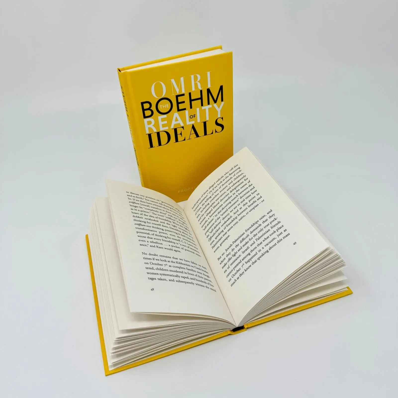 Bild: 9783549110065 | The Reality of Ideals | Three speeches for utopia | Omri Boehm | Buch