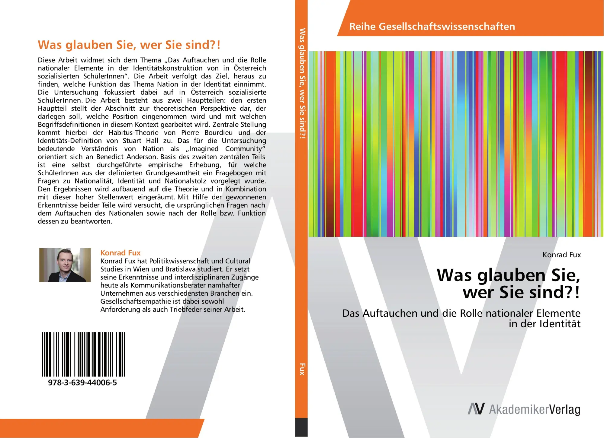 Cover: 9783639440065 | Was glauben Sie, wer Sie sind?! | Konrad Fux | Taschenbuch | 112 S.