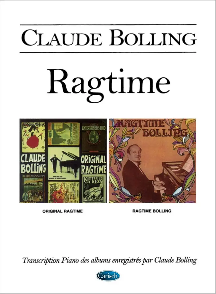 Cover: 9788850710065 | Ragtime | Claude Bolling | Songbuch (Klavier) | Buch | Carisch France
