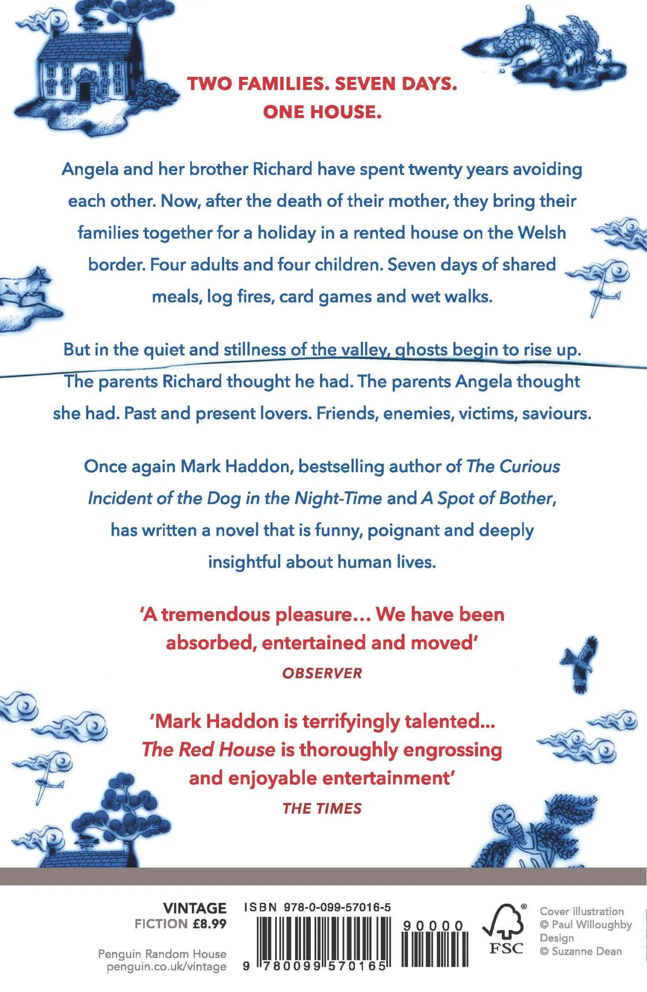 Rückseite: 9780099570165 | The Red House | Mark Haddon | Taschenbuch | Kartoniert / Broschiert