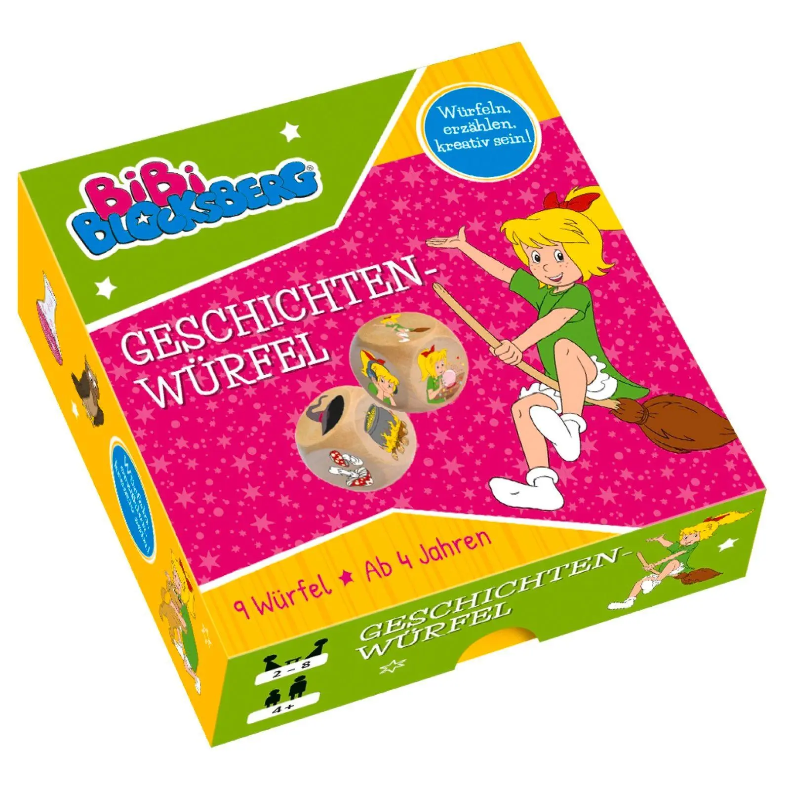 Cover: 9783072200165 | Geschichtenwürfel mit Bibi Blocksberg | Box | Deutsch | 2026
