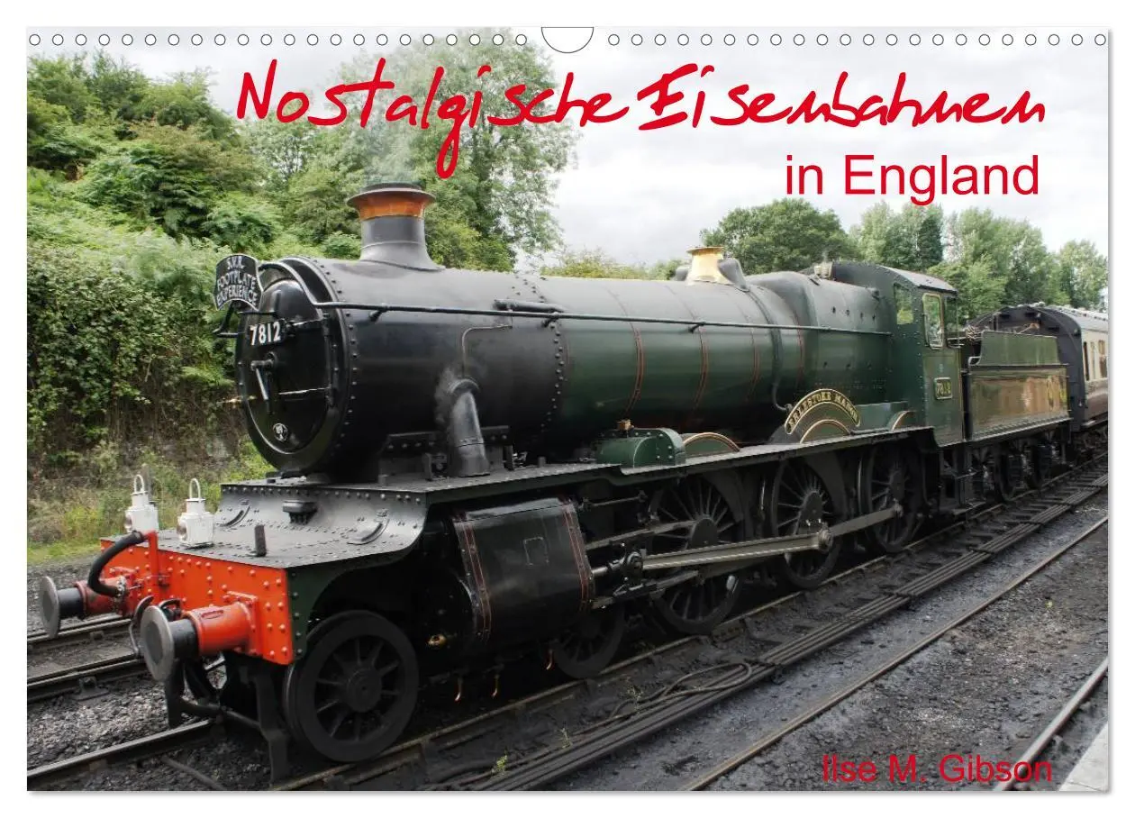 Cover: 9783516120165 | Nostalgische Eisenbahnen Englands (Wandkalender 2026 DIN A3 quer),...