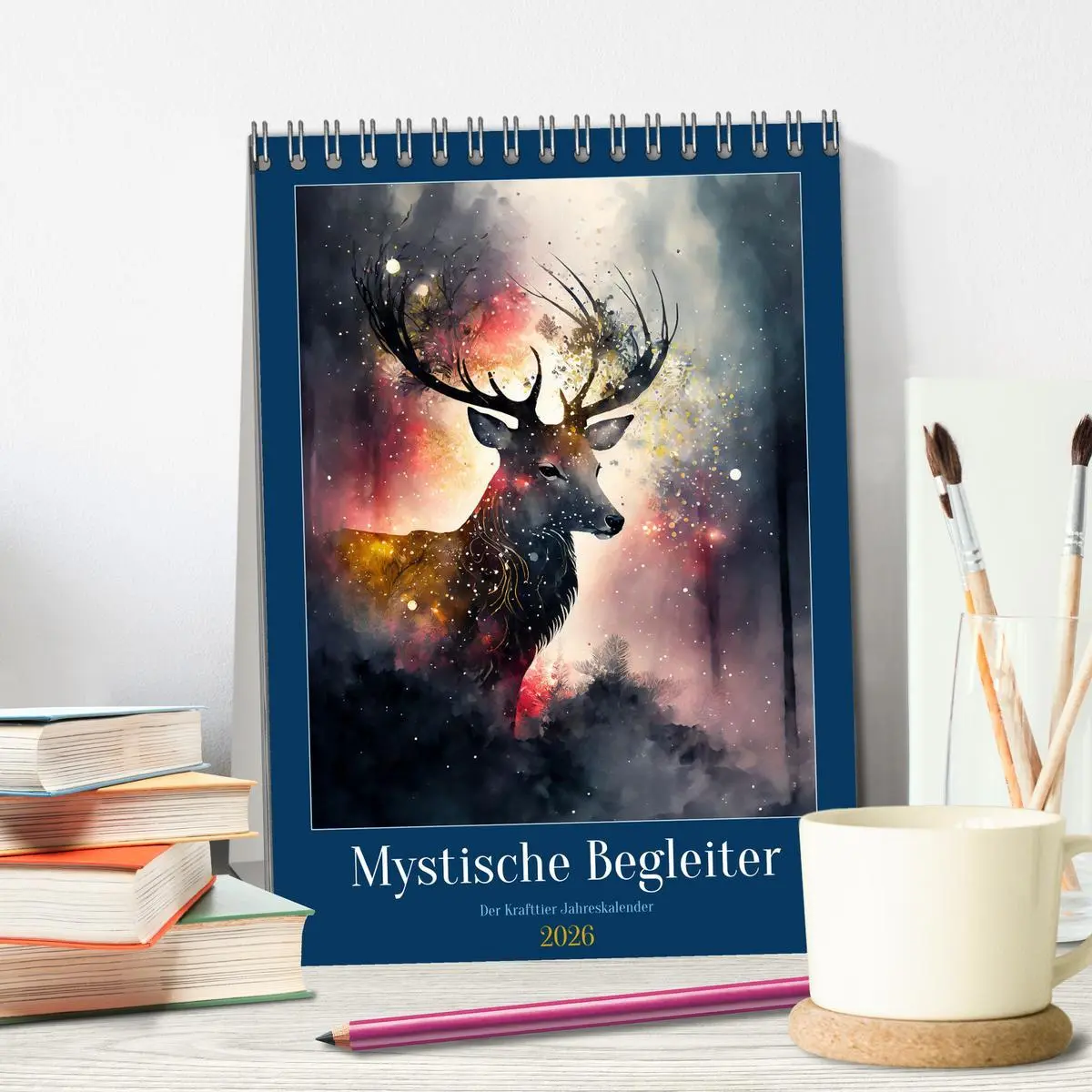 Bild: 9783516290165 | Mystische Begleiter (Tischkalender 2026 DIN A5 hoch), CALVENDO...