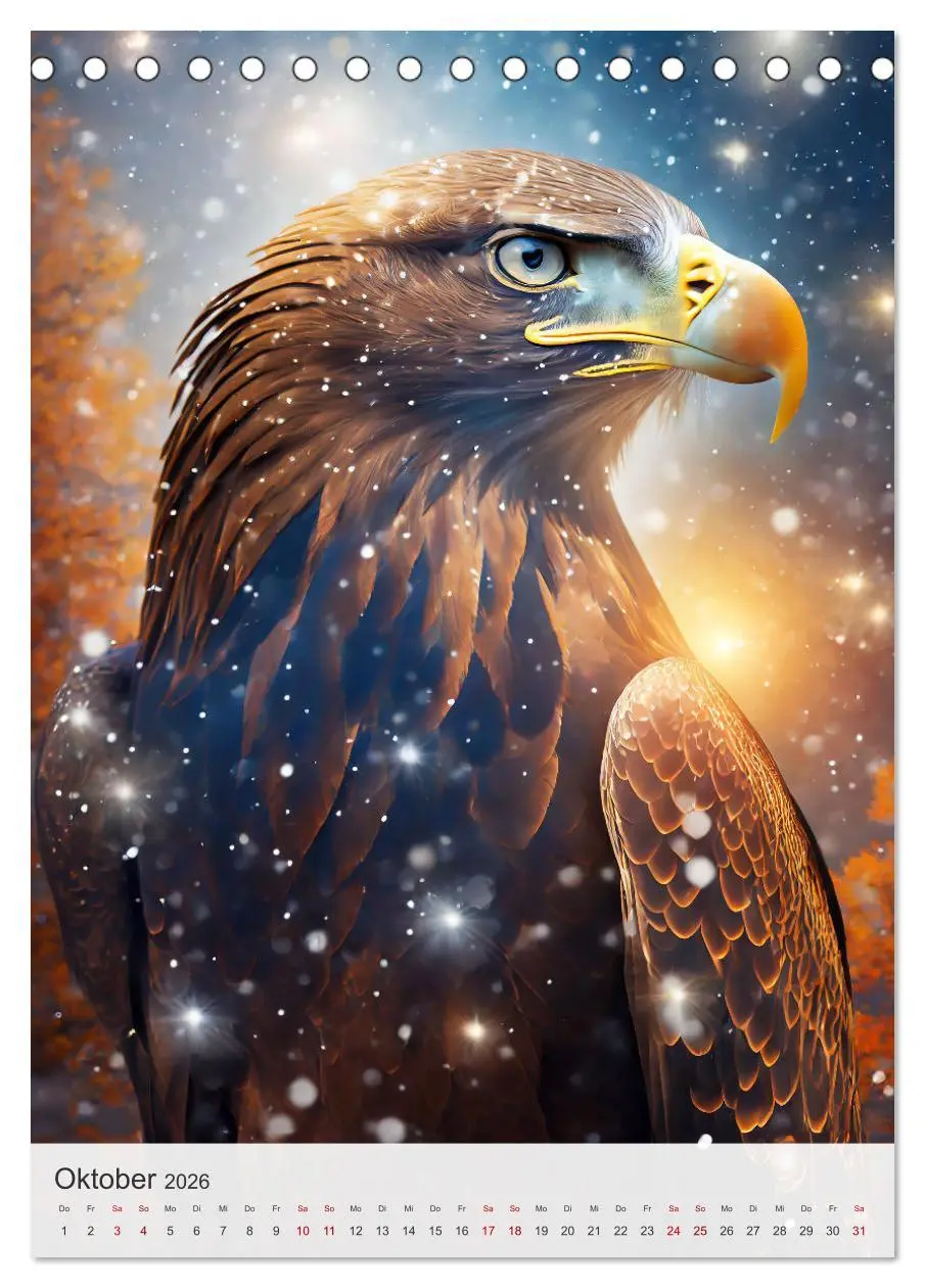 Bild: 9783516290165 | Mystische Begleiter (Tischkalender 2026 DIN A5 hoch), CALVENDO...