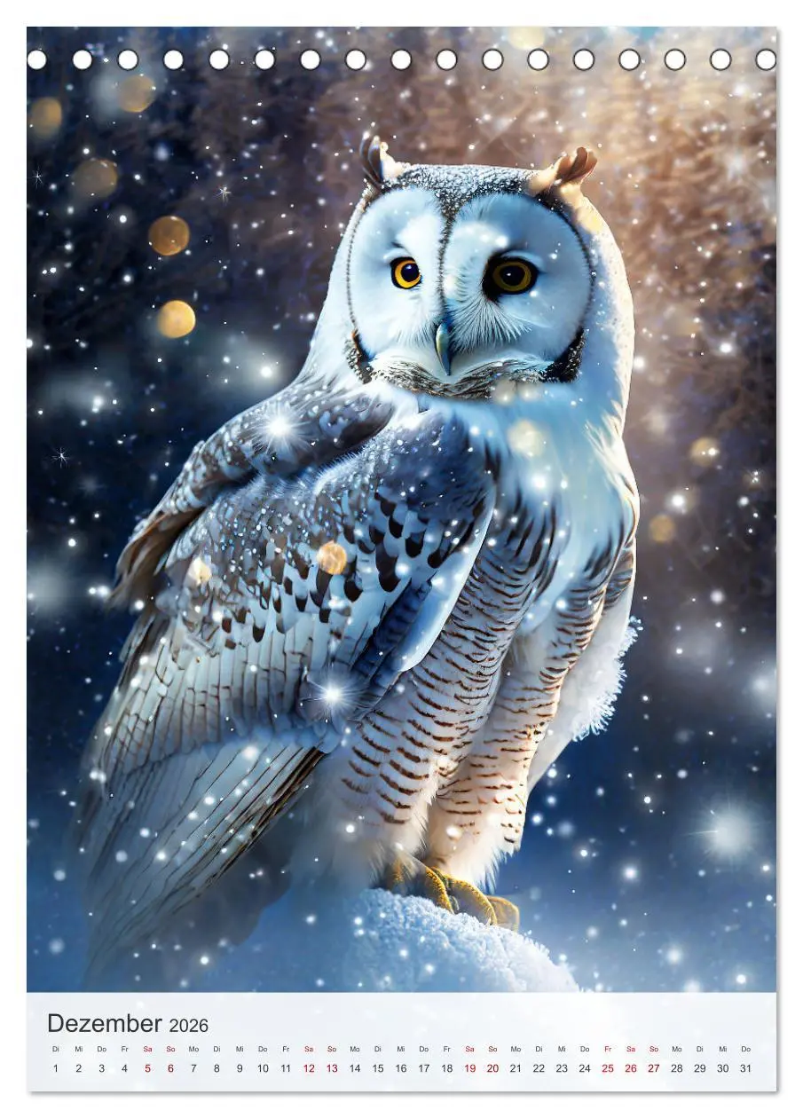 Bild: 9783516290165 | Mystische Begleiter (Tischkalender 2026 DIN A5 hoch), CALVENDO...