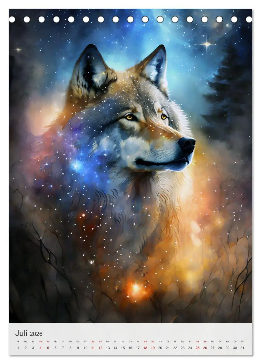 Bild: 9783516290165 | Mystische Begleiter (Tischkalender 2026 DIN A5 hoch), CALVENDO...