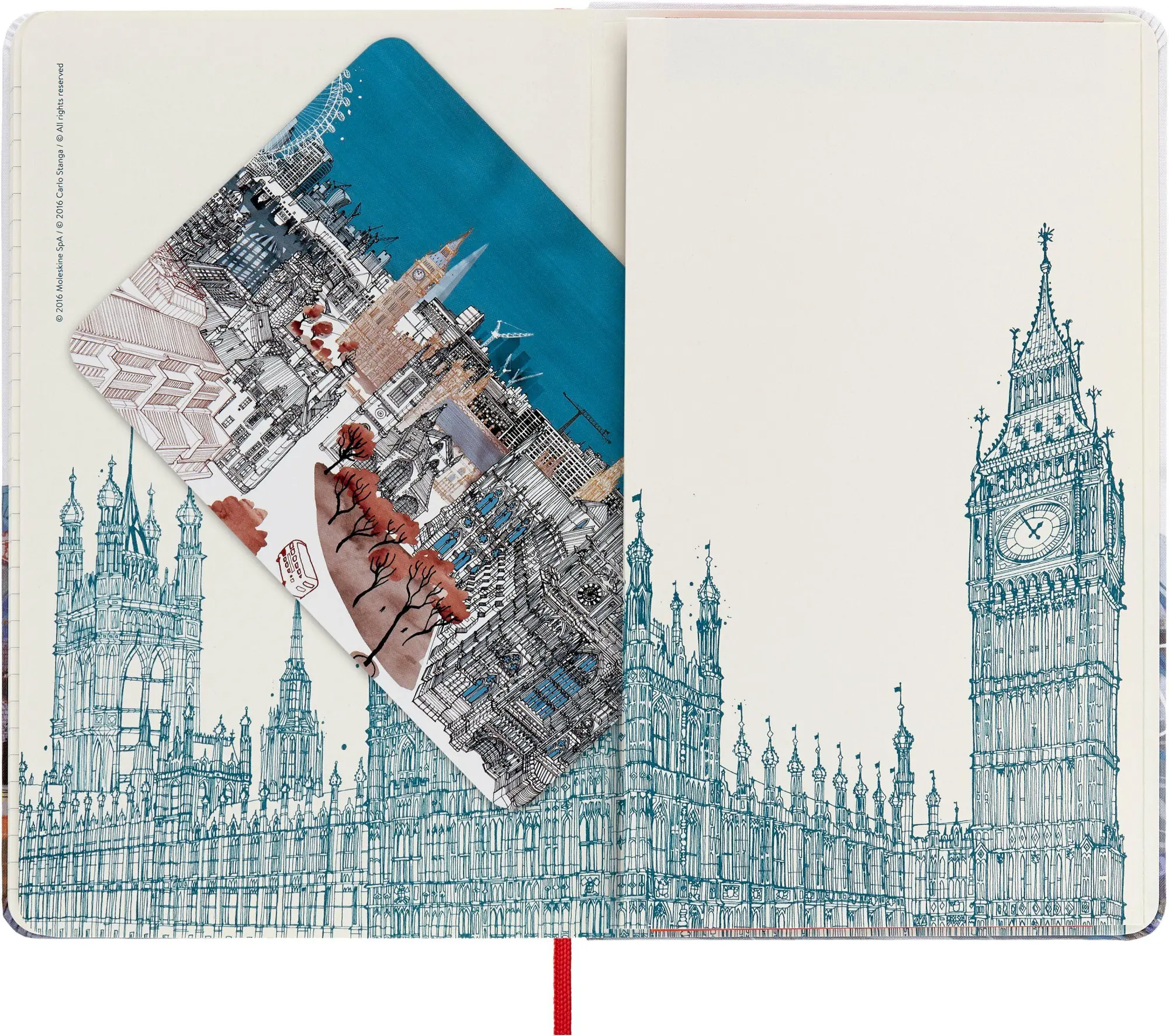 Bild: 8058341710265 | Moleskine I AM the city London Notizbuch limitierte Ausgabe, L/A5,...