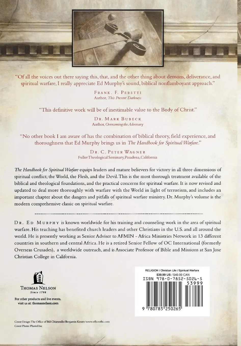 Rückseite: 9780785250265 | The Handbook for Spiritual Warfare | Ed Murphy | Taschenbuch | 2003