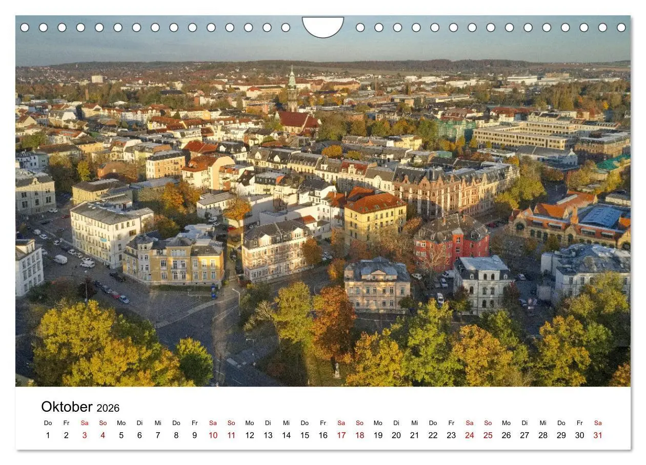 Bild: 9783457570265 | Zwickau - Luftaufnahmen (Wandkalender 2026 DIN A4 quer), CALVENDO...