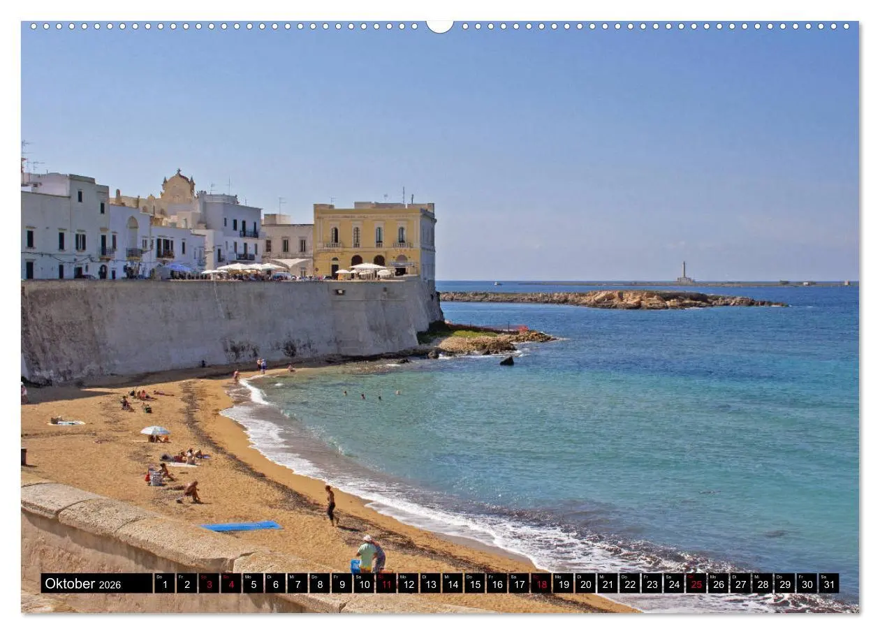 Bild: 9783457880265 | Apulien - Eine Rundreise (Wandkalender 2026 DIN A2 quer), CALVENDO...