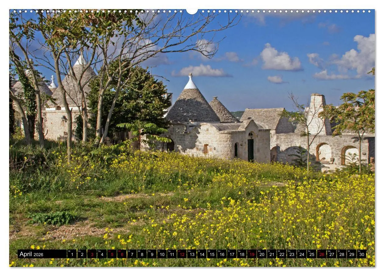 Bild: 9783457880265 | Apulien - Eine Rundreise (Wandkalender 2026 DIN A2 quer), CALVENDO...