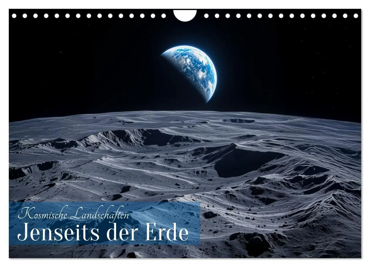 Cover: 9783516730265 | Kosmische Landschaften - Jenseits der Erde (Wandkalender 2026 DIN...