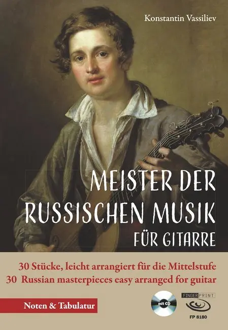 Cover: 9783945190265 | Meister der russischen Musik für Gitarre | Konstantin Vassiliev | Buch