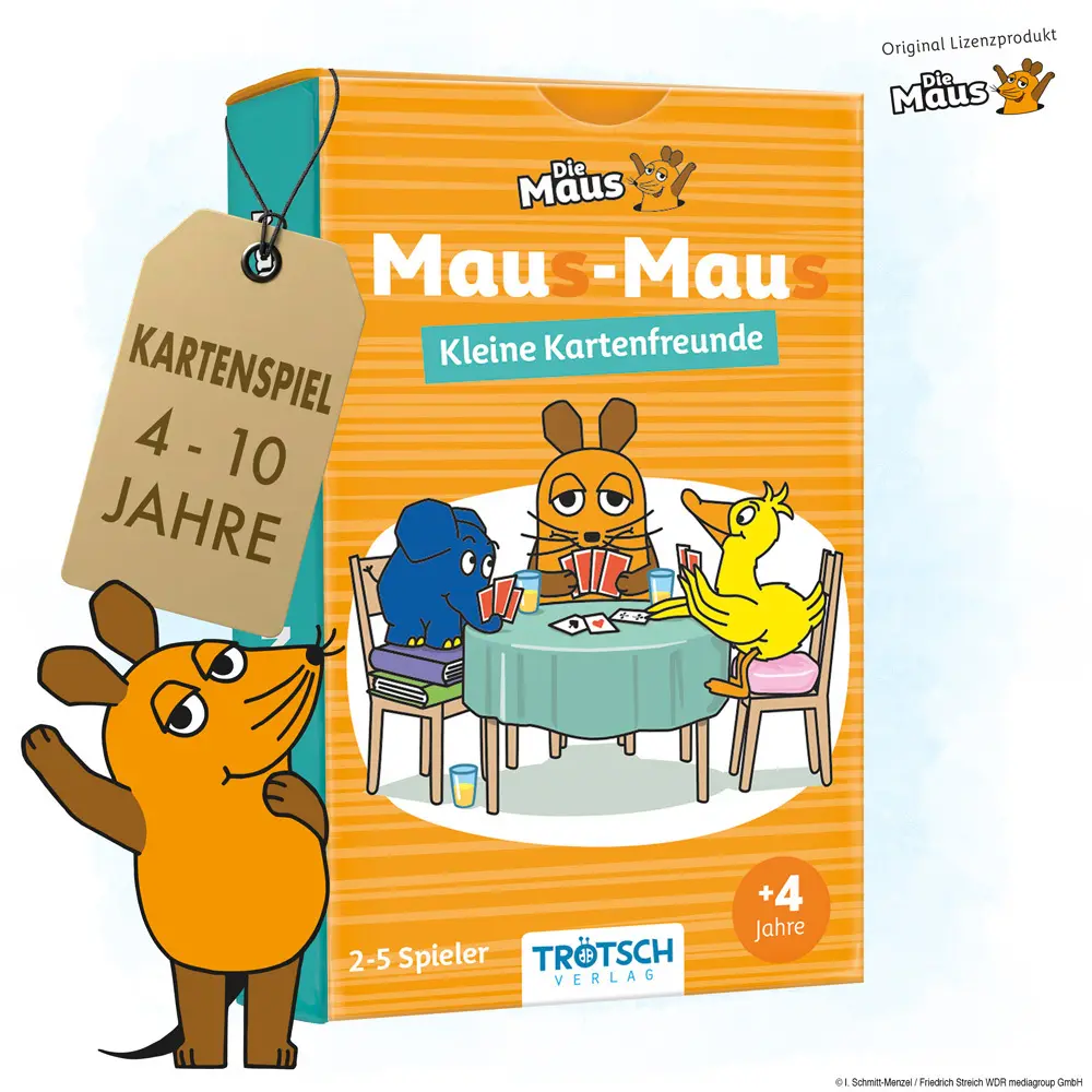 Cover: 4251901510365 | TRÖTSCH - Die Maus Mau-Mau KartenspielMau(s)-Mau(s) Kleine...