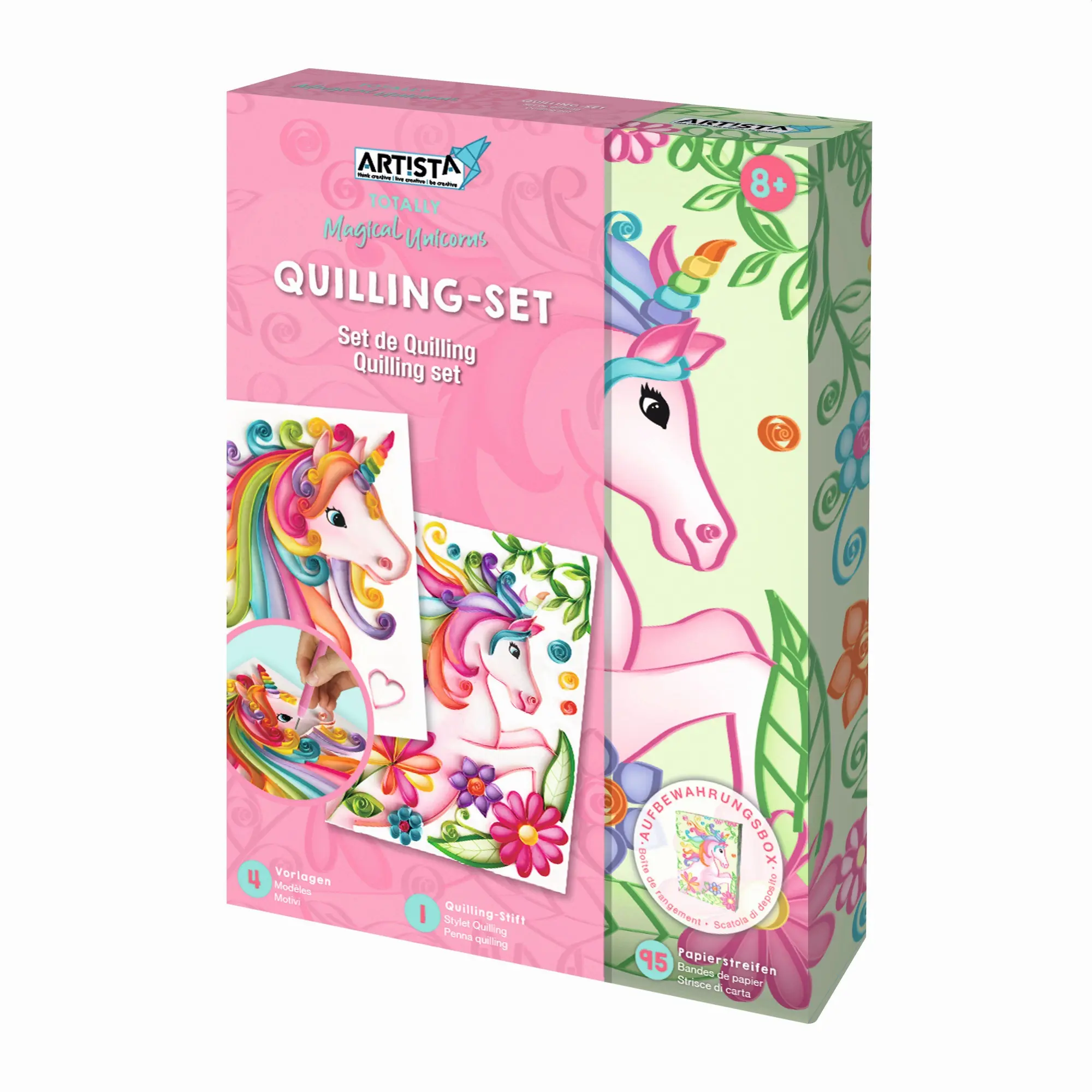 Cover: 7640250150365 | Artista - Quilling-Set Einhorn | Artista | Kit (Bastelset) | 9301933