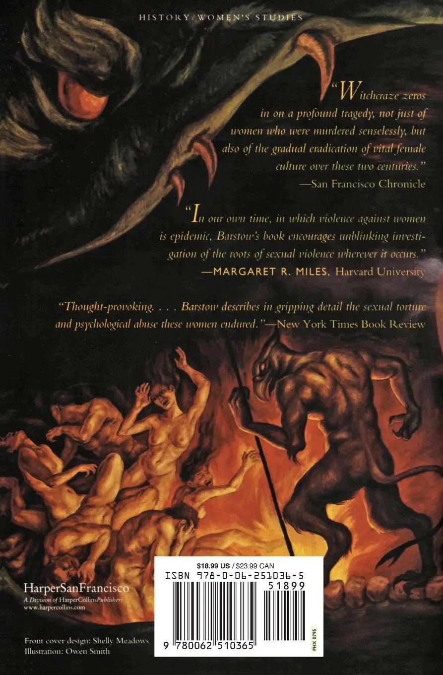 Rückseite: 9780062510365 | Witchcraze | Anne L Barstow | Taschenbuch | Kartoniert / Broschiert