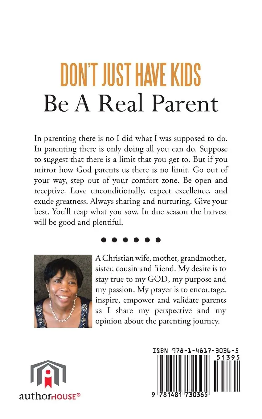 Rückseite: 9781481730365 | Don't Just Have Kids Be A Real Parent | Be A Real Parent | Harris