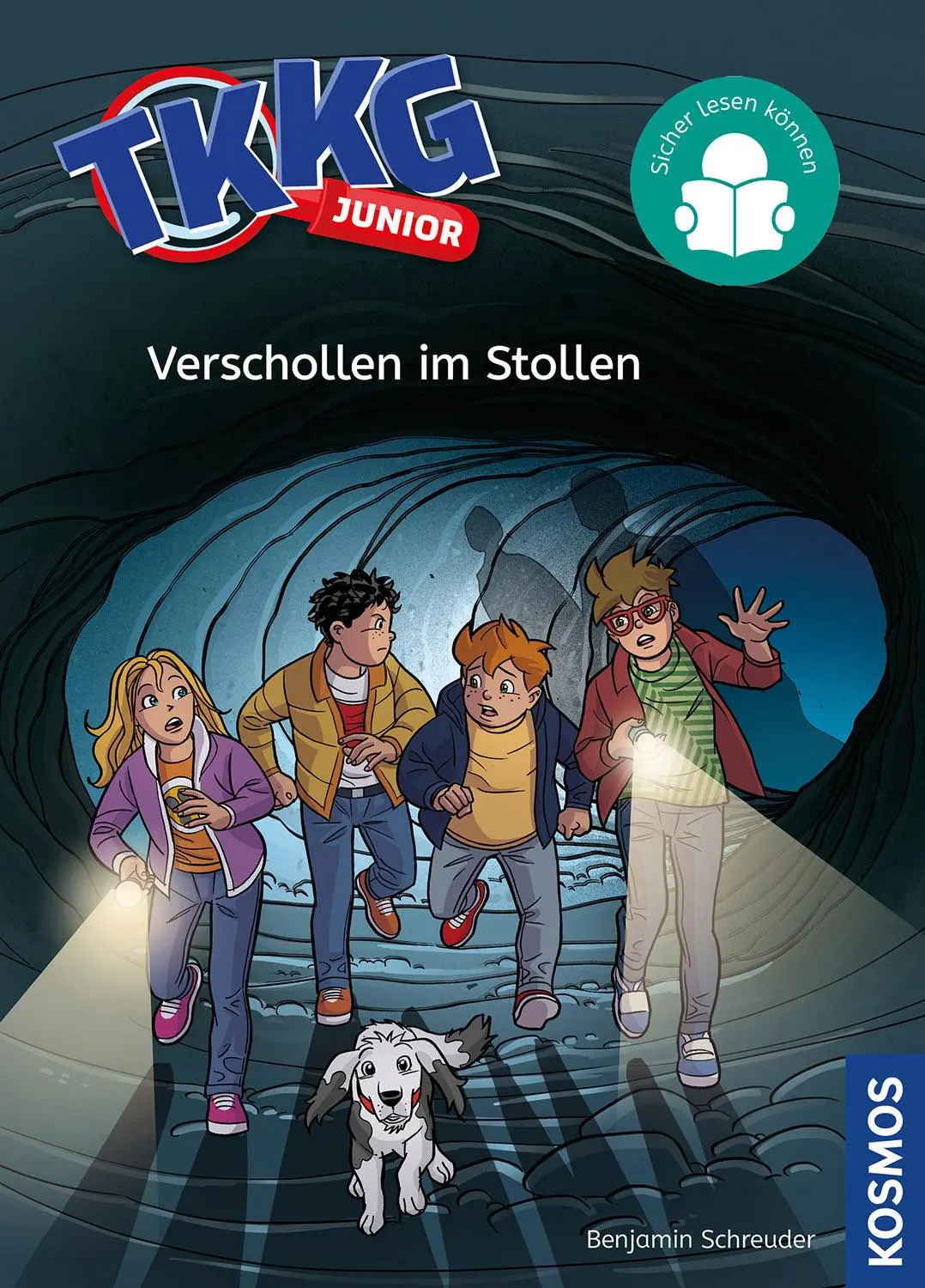 Cover: 9783440180365 | TKKG Junior, 2, Verschollen im Stollen | Benjamin Schreuder | Buch