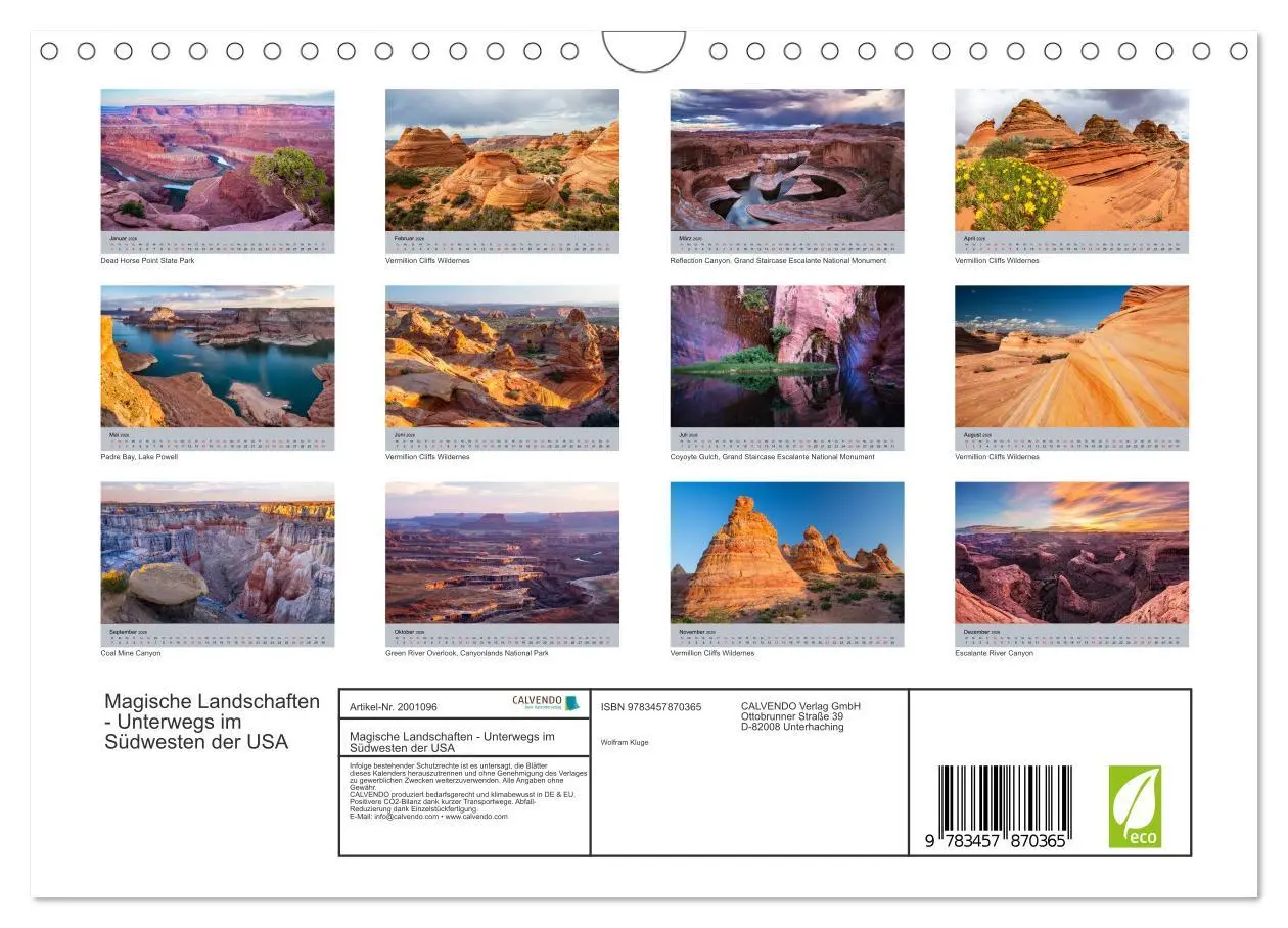 Bild: 9783457870365 | Magische Landschaften - Unterwegs im Südwesten der USA...