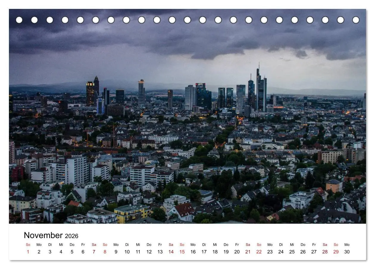 Bild: 9783516030365 | Frankfurt am Main bei Tag und Nacht (Tischkalender 2026 DIN A5...