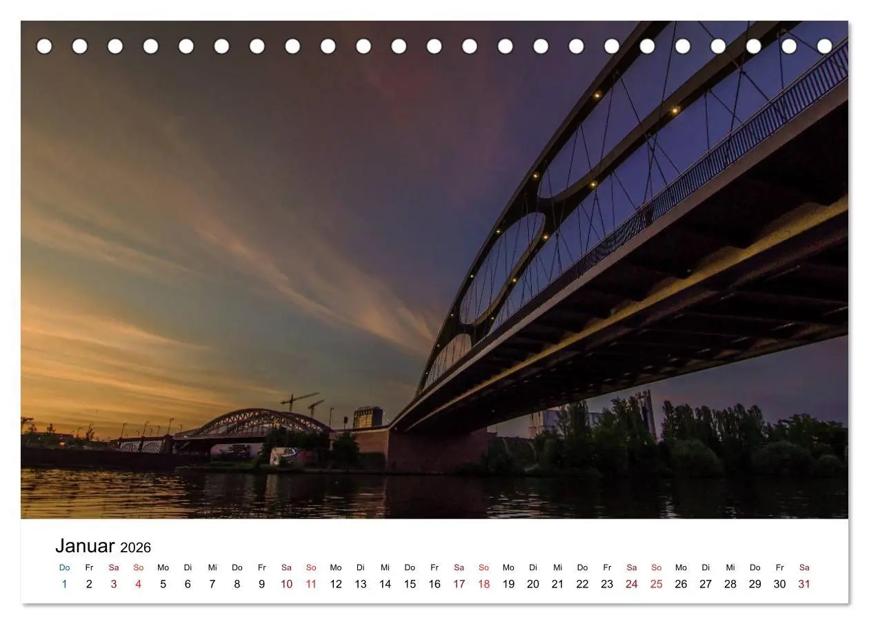 Bild: 9783516030365 | Frankfurt am Main bei Tag und Nacht (Tischkalender 2026 DIN A5...