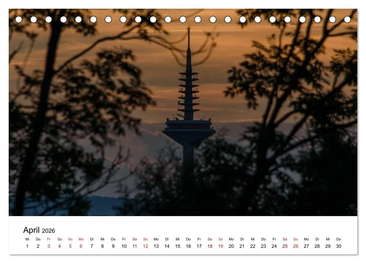 Bild: 9783516030365 | Frankfurt am Main bei Tag und Nacht (Tischkalender 2026 DIN A5...