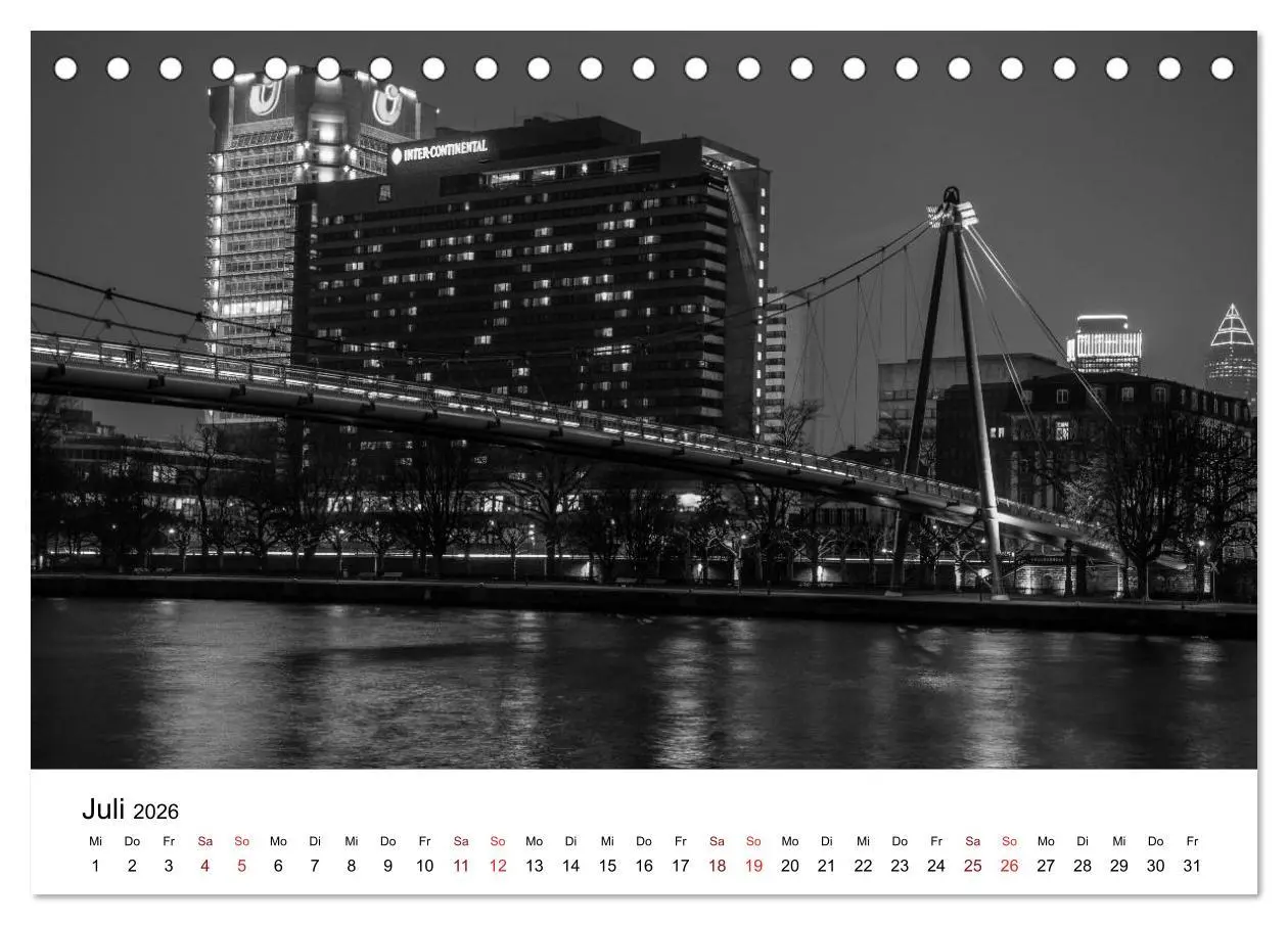 Bild: 9783516030365 | Frankfurt am Main bei Tag und Nacht (Tischkalender 2026 DIN A5...