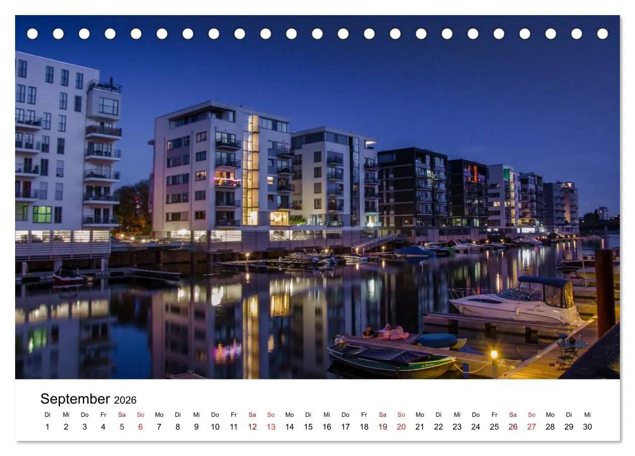 Bild: 9783516030365 | Frankfurt am Main bei Tag und Nacht (Tischkalender 2026 DIN A5...