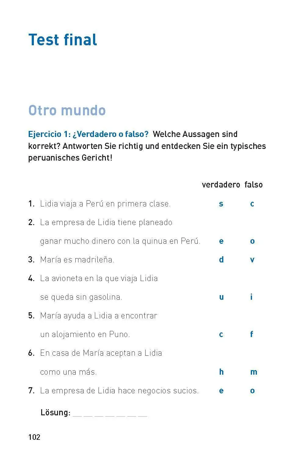 Bild: 9783790100365 | Otro mundo. Spanisch A1 | Ana López Toribio (u. a.) | Taschenbuch