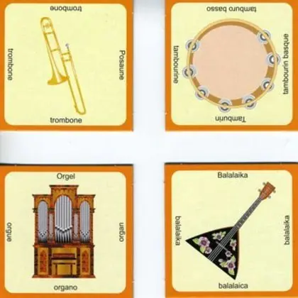 Cover: 9783873500365 | Memo Instrumental (Kinderspiel) | Kartenspiel | Elke Krannich | Spiel