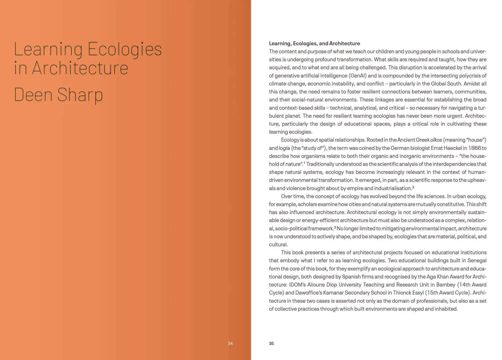 Bild: 9783966800365 | Learning Ecologies in Architecture | Jonathan Kplorla Agbeh (u. a.)