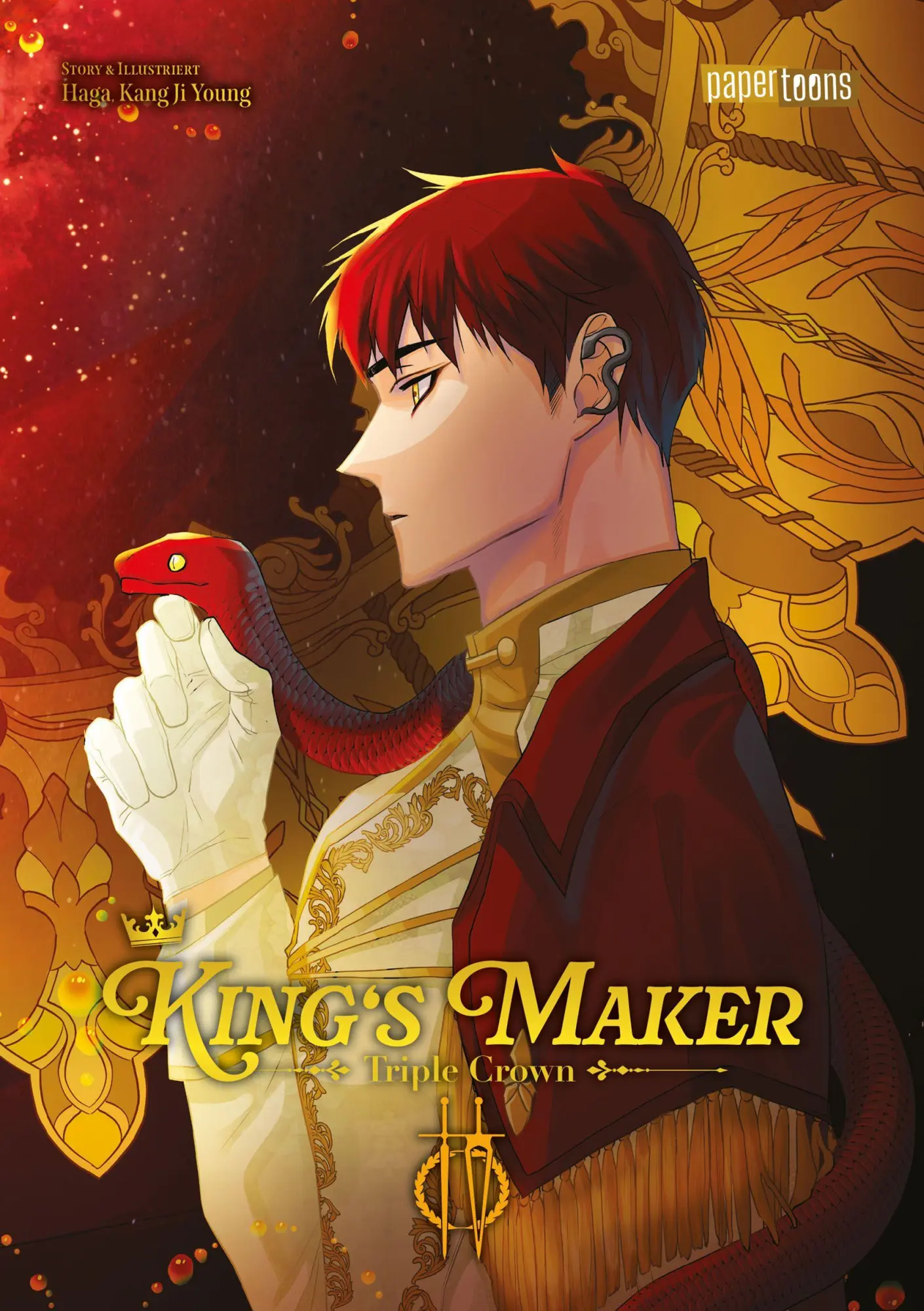 Cover: 9783989500365 | King's Maker - Triple Crown 04 | Kang Ji Young Haga | Taschenbuch