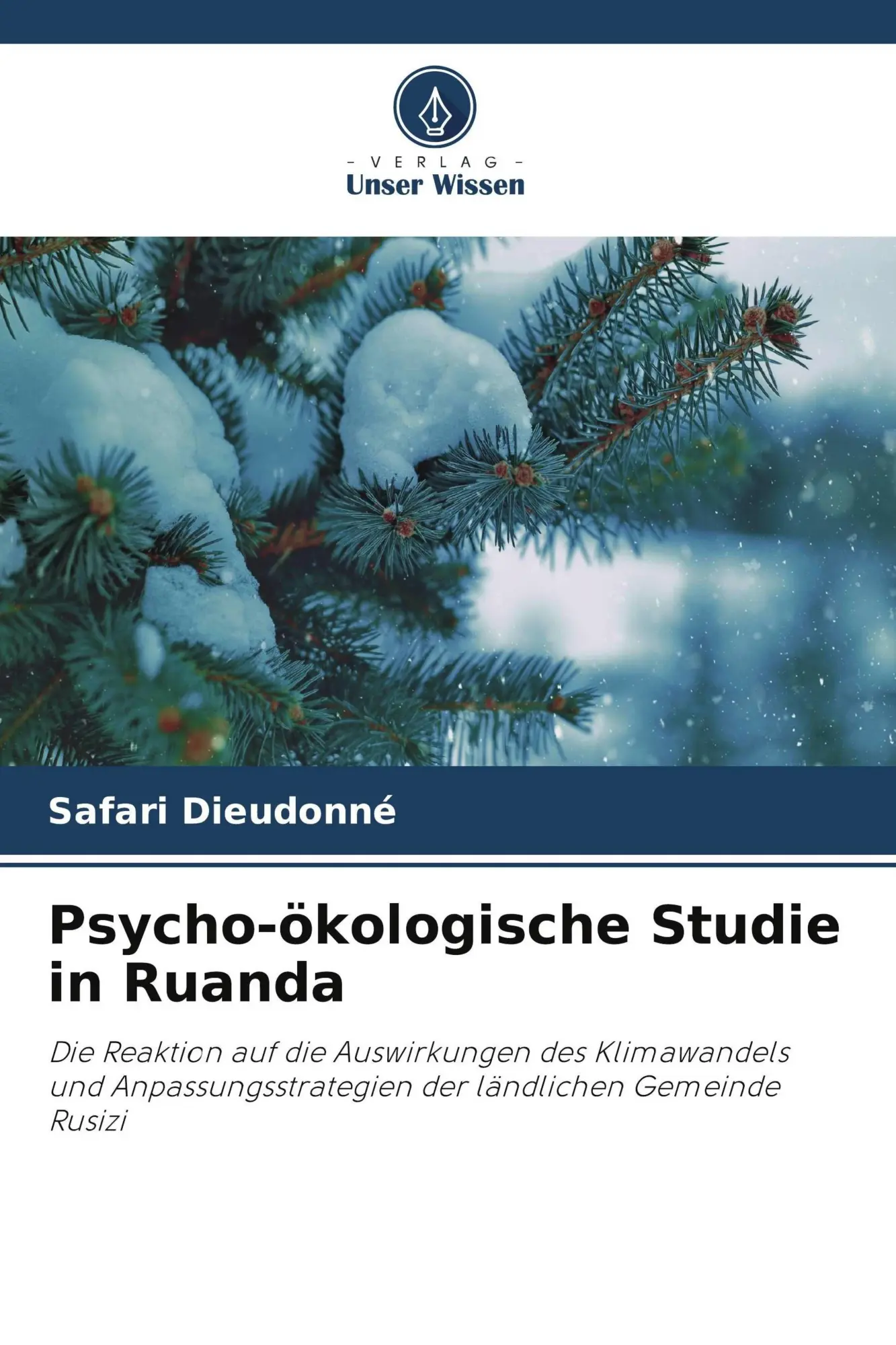 Cover: 9786630100365 | Psycho-ökologische Studie in Ruanda | Safari Dieudonné | Taschenbuch