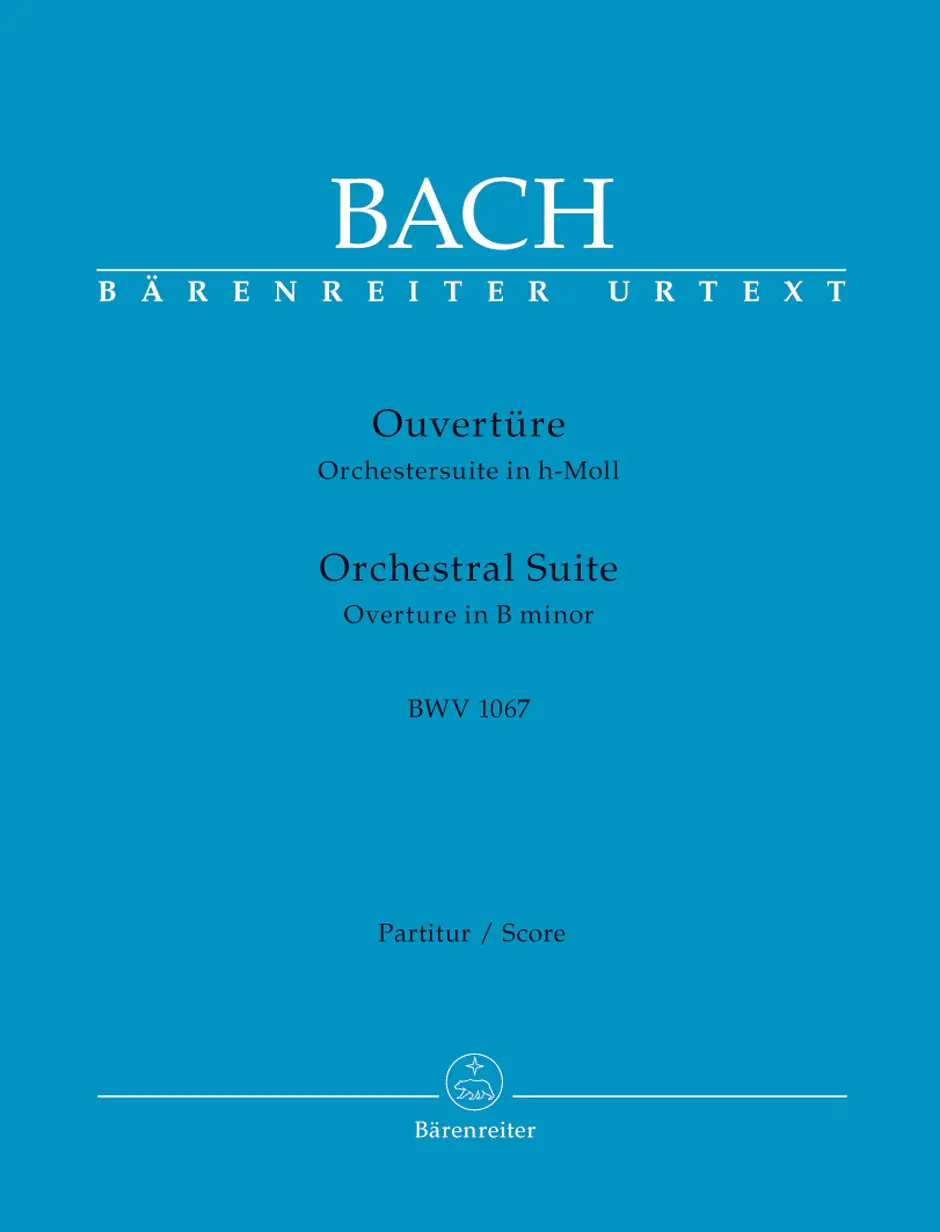 Cover: 9790006540365 | Orchestral Suite | Johann Sebastian Bach | Partitur