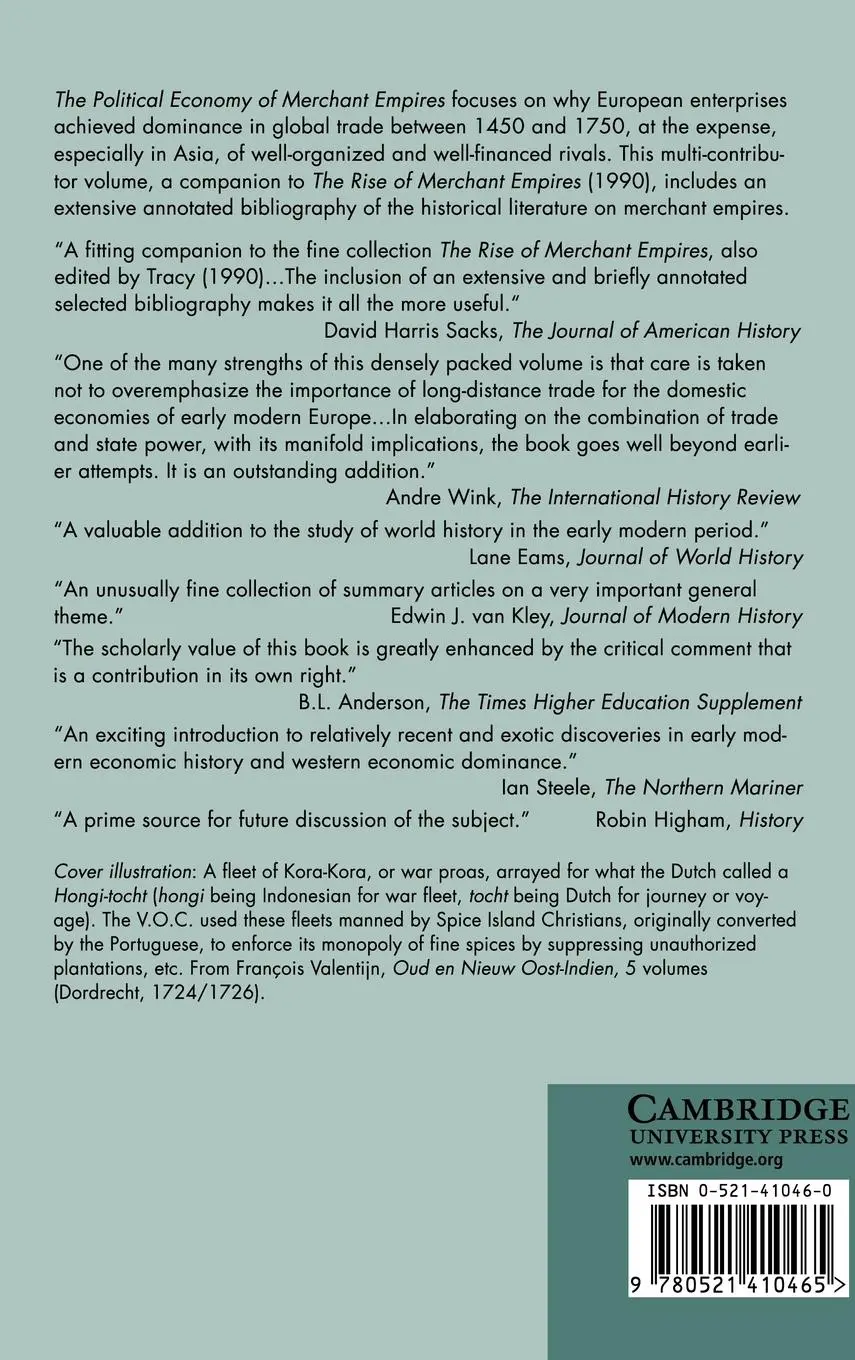 Rückseite: 9780521410465 | The Political Economy of Merchant Empires | James D. Tracy (u. a.)