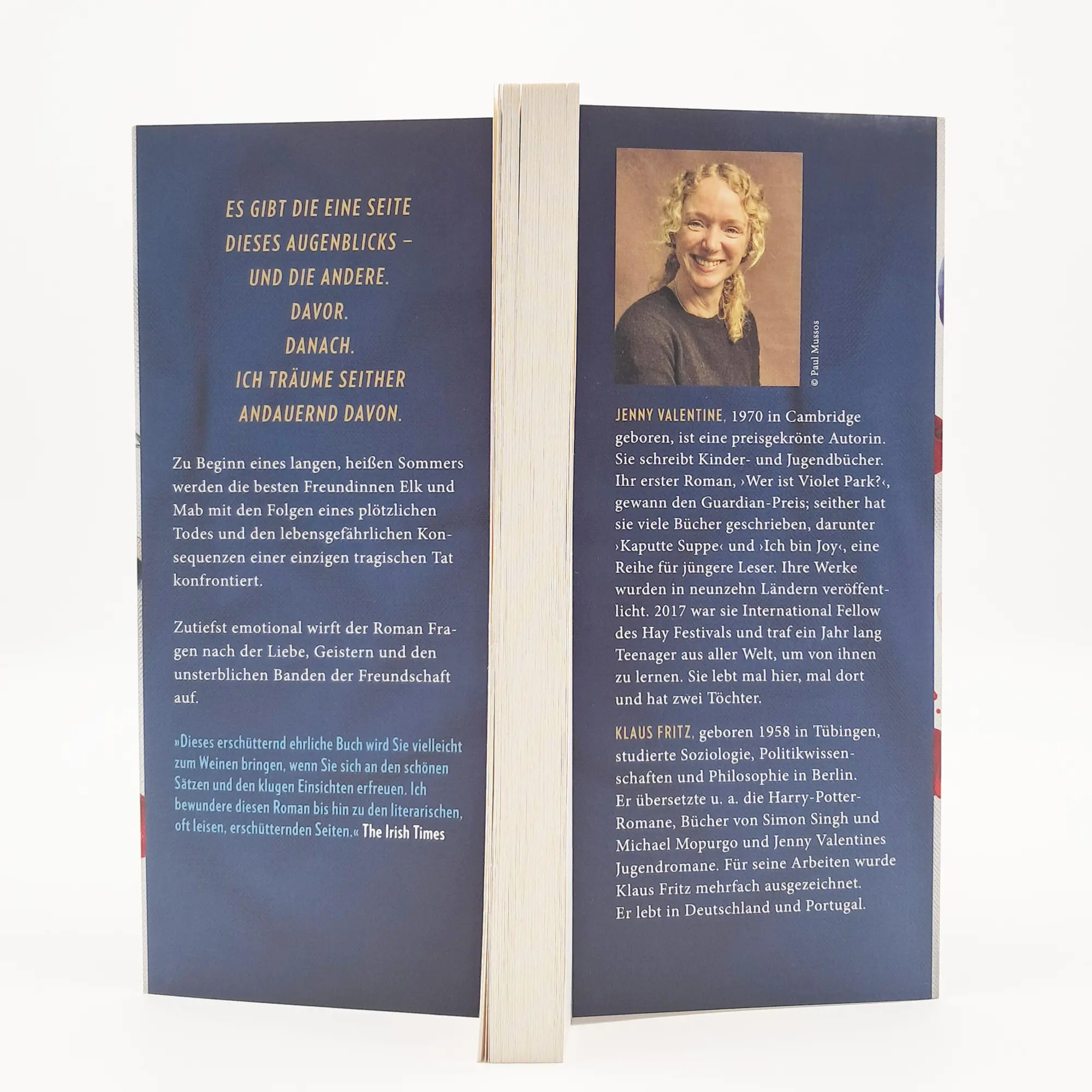 Bild: 9783423650465 | Zwei Seiten eines Augenblicks | Jenny Valentine | Taschenbuch | 192 S.