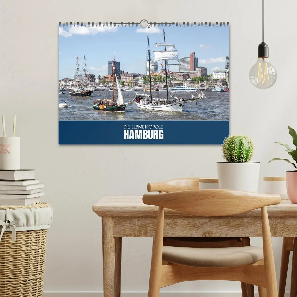 Bild: 9783516640465 | Die Elbmetropole Hamburg (Wandkalender 2026 DIN A3 quer), CALVENDO...