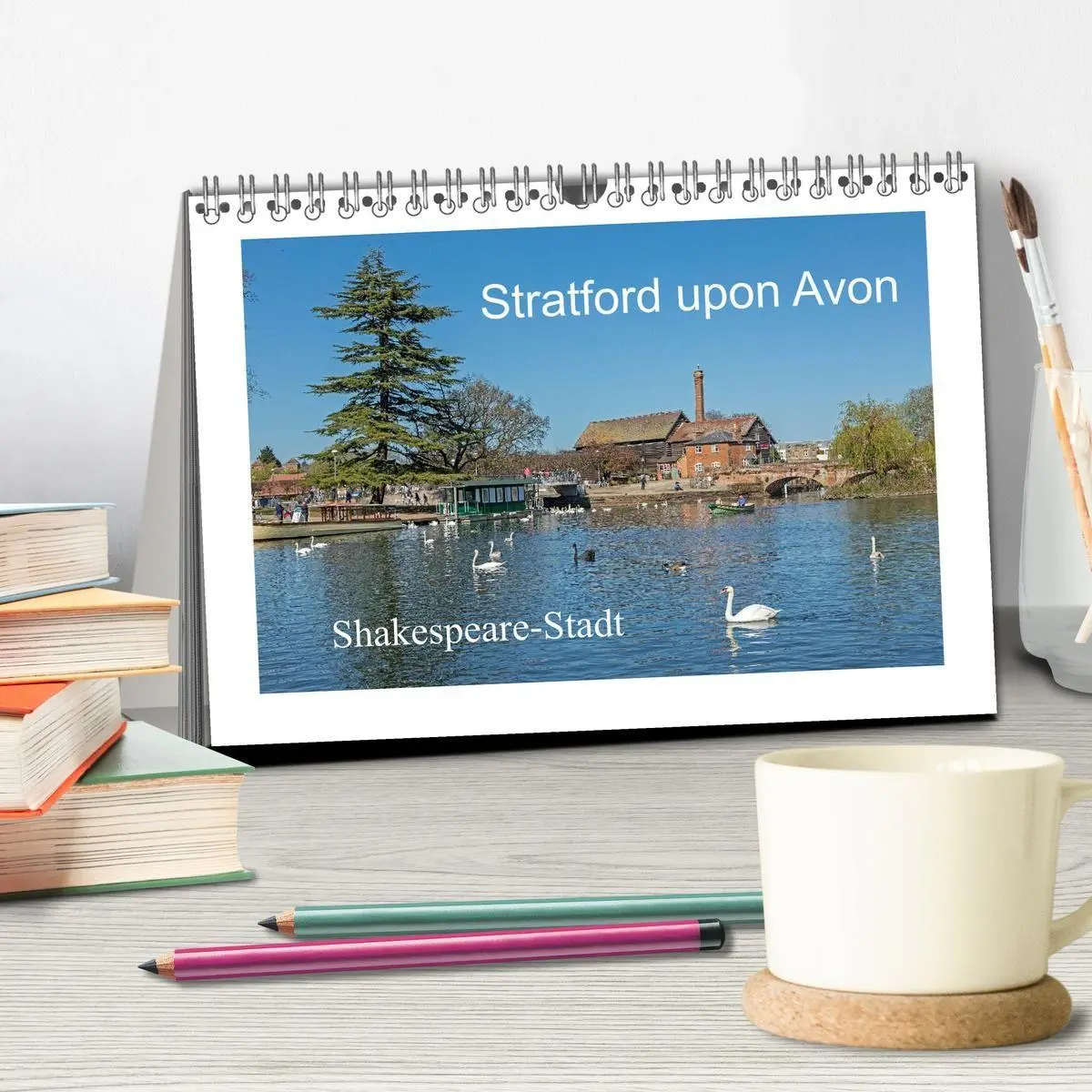 Bild: 9783516710465 | Stratford upon Avon - Shakespeare-Stadt (Tischkalender 2026 DIN A5...