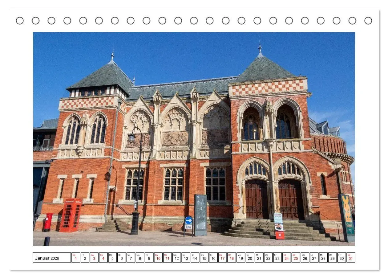 Bild: 9783516710465 | Stratford upon Avon - Shakespeare-Stadt (Tischkalender 2026 DIN A5...