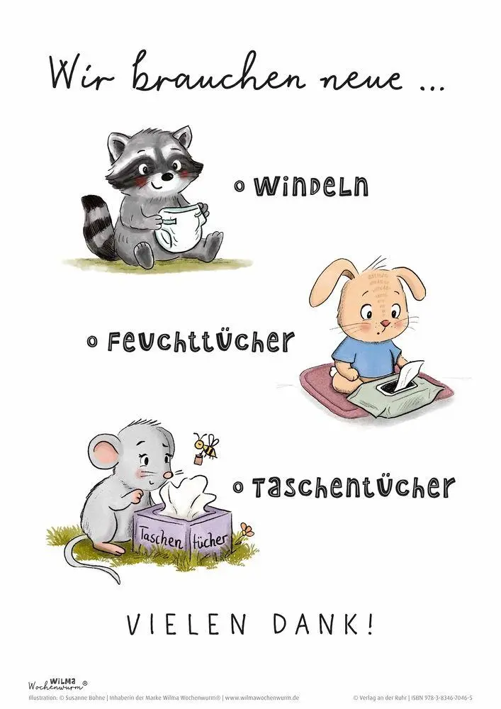 Bild: 9783834670465 | Wilma Wochenwurm - Eltern gut informiert | Susanne Bohne | Poster