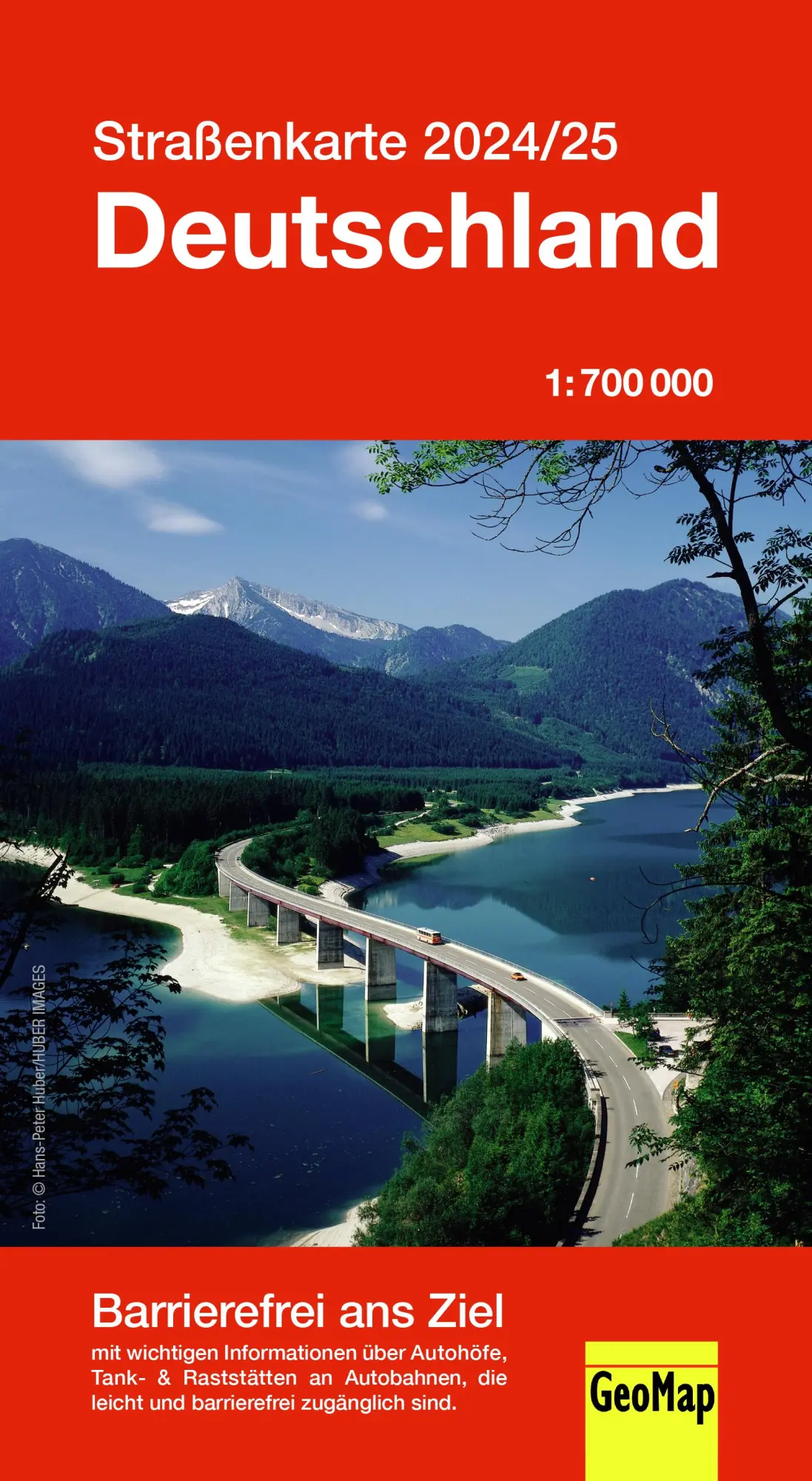 Cover: 9783959650465 | Straßenkarte Deutschland 2024/25 | GeoMap | (Land-)Karte | Deutsch