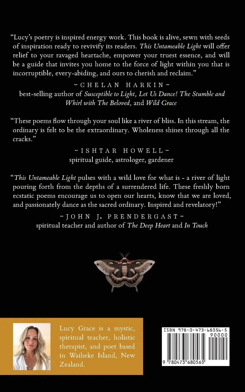 Rückseite: 9780473680565 | This Untameable Light | Lucy Grace | Taschenbuch | Englisch | 2023