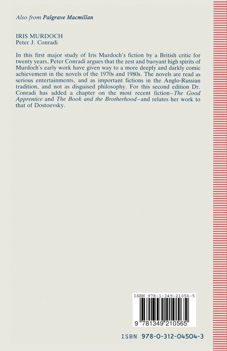 Rückseite: 9781349210565 | Iris Murdoch | Figures of Good | Suguna Ramanathan | Taschenbuch | xii