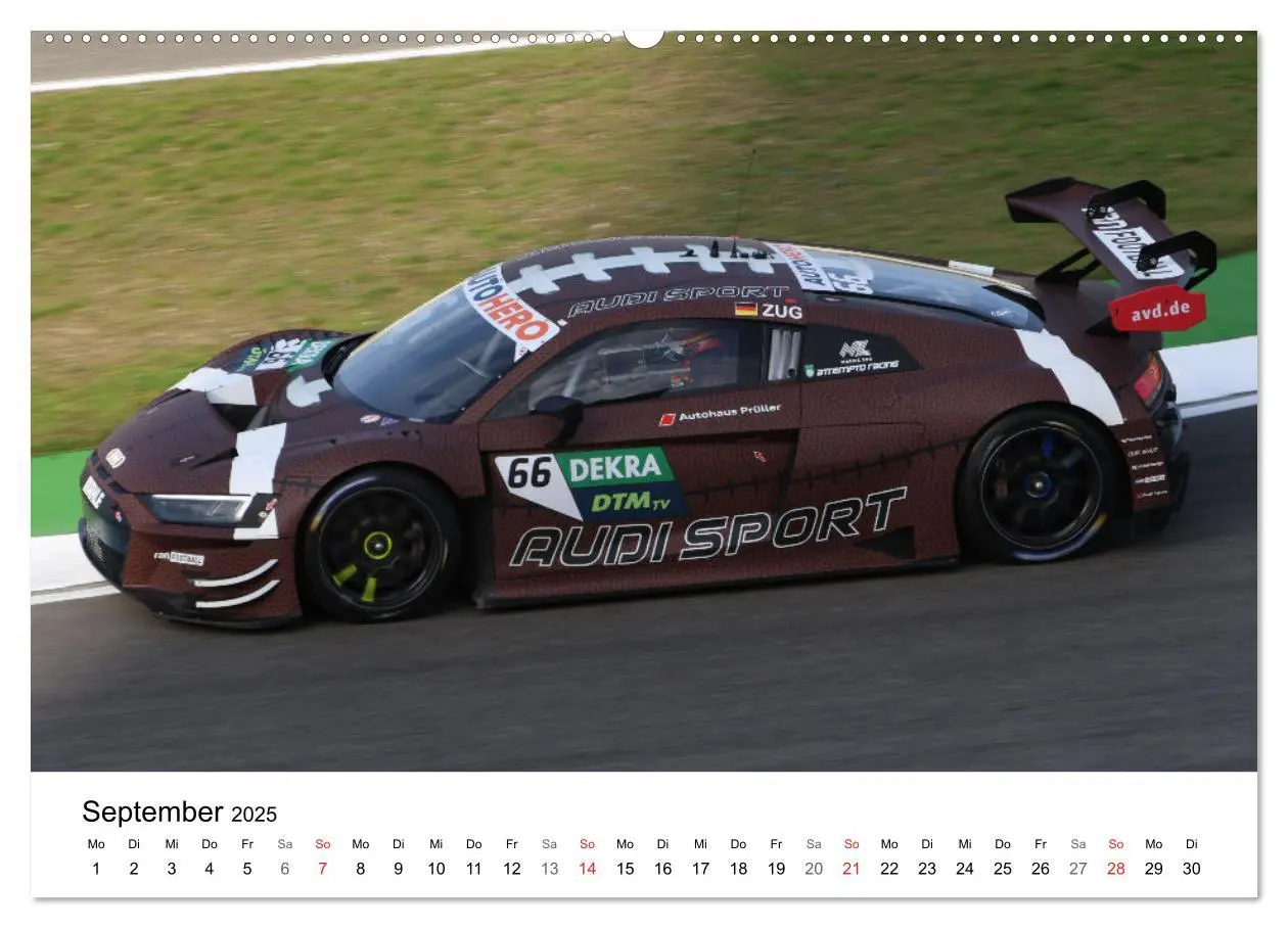 Bild: 9783435830565 | Die Vier Ringe im Motorsport (hochwertiger Premium Wandkalender...