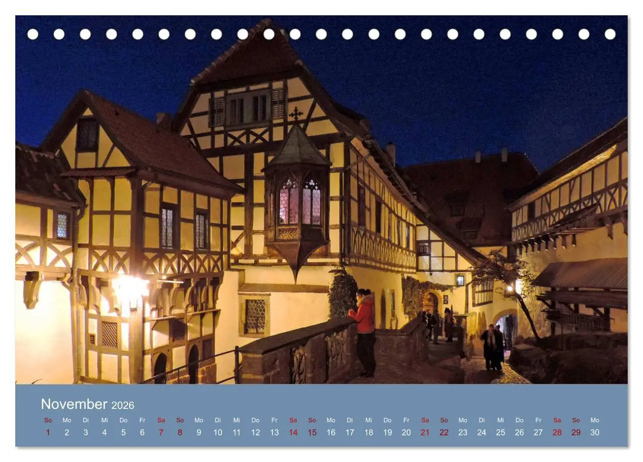 Bild: 9783457850565 | Die Wartburg - Weltkulturerbe im Herzen Deutschlands (Tischkalender...
