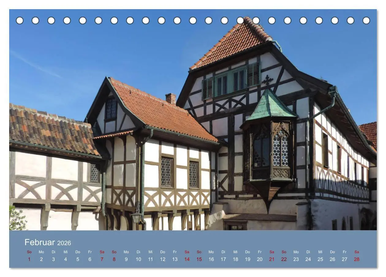 Bild: 9783457850565 | Die Wartburg - Weltkulturerbe im Herzen Deutschlands (Tischkalender...